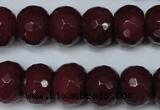 CCN2137 15.5 inches 12*16mm faceted rondelle candy jade beads