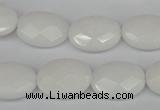 CCN2200 15.5 inches 13*18mm faceted oval candy jade beads