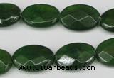 CCN2211 15.5 inches 13*18mm faceted oval candy jade beads