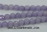 CCN2287 15.5 inches 6mm faceted round candy jade beads wholesale