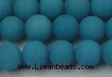 CCN2431 15.5 inches 6mm round matte candy jade beads wholesale