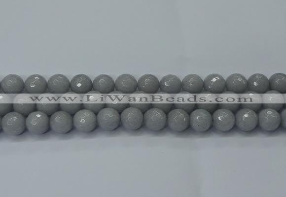 CCN2563 15 inches 14mm faceted round candy jade beads wholesale