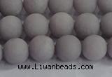 CCN2582 15.5 inches 8mm round matte candy jade beads wholesale