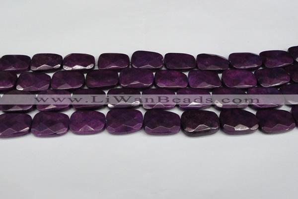 CCN2634 15.5 inches 18*25mm faceted trapezoid candy jade beads