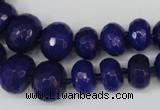 CCN2650 15.5 inches 5*8mm - 12*16mm faceted rondelle candy jade beads