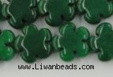 CCN2667 15.5 inches 16mm carved flower candy jade beads wholesale