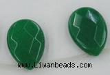 CCN2724 Top-drilled 18*25mm briolette candy jade beads wholesale