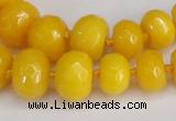 CCN2751 15.5 inches 5*8mm - 12*16mm faceted rondelle candy jade beads