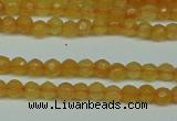 CCN2800 15.5 inches 2mm tiny faceted round candy jade beads