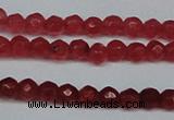 CCN2812 15.5 inches 3mm tiny faceted round candy jade beads