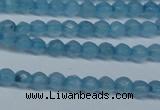 CCN2814 15.5 inches 3mm tiny faceted round candy jade beads