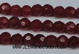 CCN2821 15.5 inches 4mm tiny faceted round candy jade beads