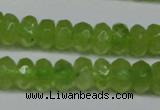 CCN2853 15.5 inches 2*4mm faceted rondelle candy jade beads