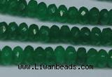 CCN2854 15.5 inches 2*4mm faceted rondelle candy jade beads