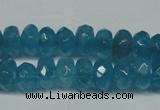 CCN2855 15.5 inches 2*4mm faceted rondelle candy jade beads