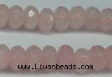 CCN2860 15.5 inches 4*6mm faceted rondelle candy jade beads