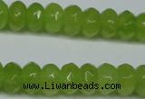 CCN2862 15.5 inches 4*6mm faceted rondelle candy jade beads