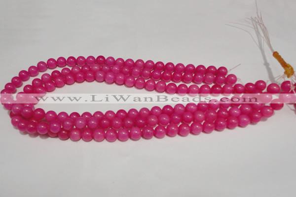 CCN32 15.5 inches 8mm round candy jade beads wholesale