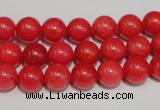 CCN33 15.5 inches 8mm round candy jade beads wholesale