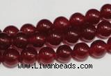 CCN35 15.5 inches 8mm round candy jade beads wholesale