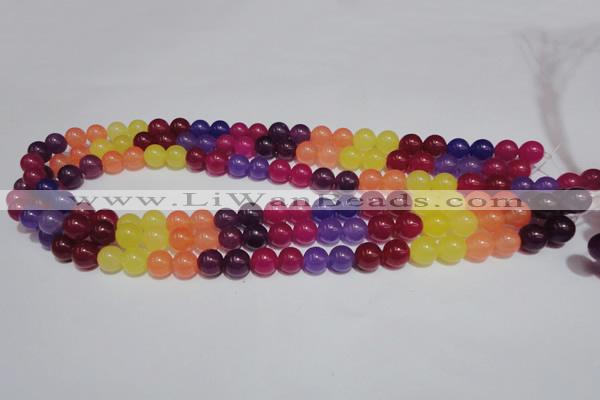 CCN37 15.5 inches 8mm round candy jade beads wholesale