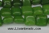 CCN3792 15.5 inches 8*8mm square candy jade beads wholesale