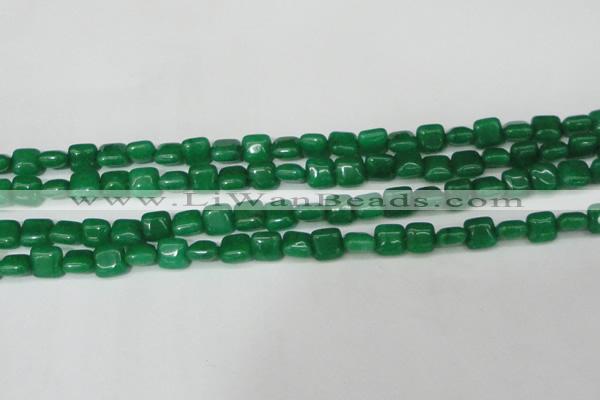 CCN3793 15.5 inches 8*8mm square candy jade beads wholesale