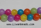 CCN38 15.5 inches 8mm round candy jade beads wholesale