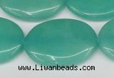 CCN3993 15.5 inches 30*40mm oval candy jade beads wholesale