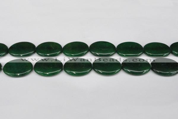 CCN3997 15.5 inches 30*40mm oval candy jade beads wholesale