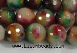 CCN4013 15 inches 12mm faceted round candy jade beads wholesale