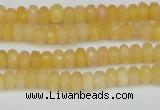 CCN4105 15.5 inches 2*4mm faceted rondelle candy jade beads