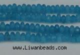 CCN4107 15.5 inches 2*4mm faceted rondelle candy jade beads