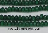 CCN4110 15.5 inches 2*4mm faceted rondelle candy jade beads