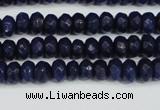 CCN4143 15.5 inches 4*6mm faceted rondelle candy jade beads