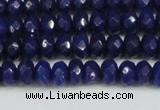 CCN4172 15.5 inches 5*8mm faceted rondelle candy jade beads