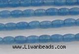 CCN4514 15.5 inches 3*5mm rice candy jade beads wholesale