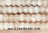 CCN5102 15 inches 3*4mm faceted rondelle candy jade beads