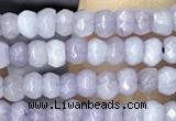 CCN5108 15 inches 3*4mm faceted rondelle candy jade beads