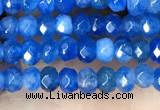 CCN5114 15 inches 3*4mm faceted rondelle candy jade beads