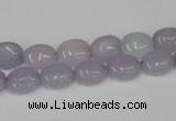 CCN514 15.5 inches 8*10mm oval candy jade beads wholesale