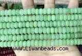 CCN5157 15 inches 5*8mm faceted rondelle candy jade beads