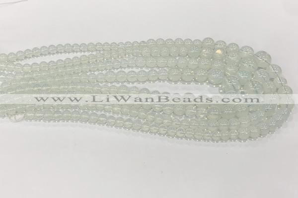 CCN5185 6mm - 14mm round opal gemstone graduated beads