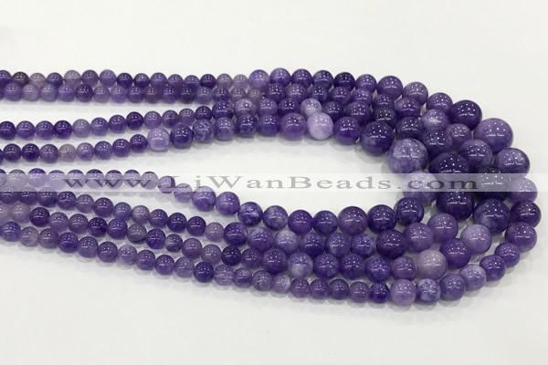 CCN5203 6mm - 14mm round candy jade graduated beads