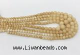 CCN5212 6mm - 14mm faceted round candy jade graduated beads