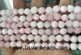 CCN5232 15 inches 8mm faceted nuggets candy jade beads