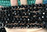 CCN5251 15 inches 8mm faceted nuggets candy jade beads