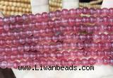 CCN5293 15 inches 6mm round candy jade beads Wholesale