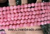 CCN5324 15 inches 8mm round candy jade beads Wholesale