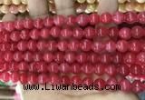 CCN5370 15 inches 8mm round candy jade beads Wholesale